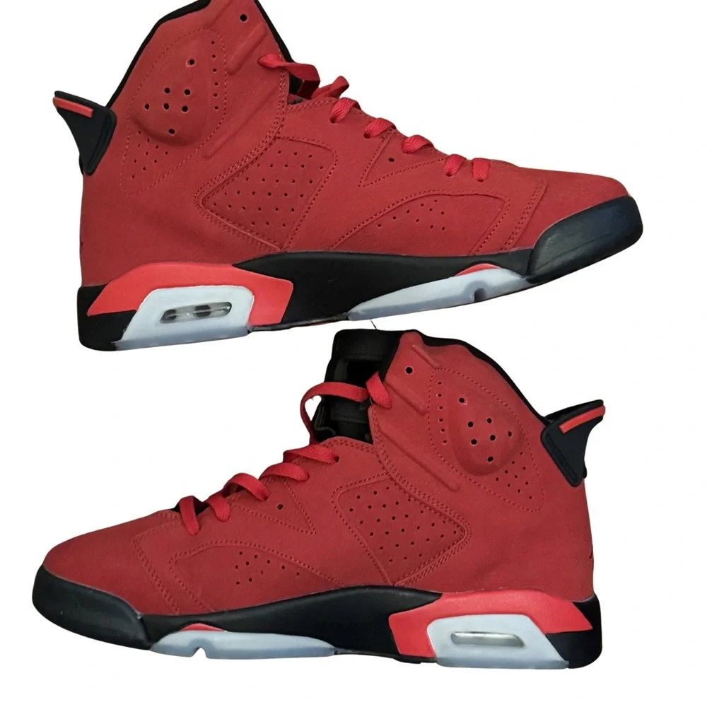 Jordan 6s “Toro Red” Men's Retro Sneakers - Picture 4 of 11